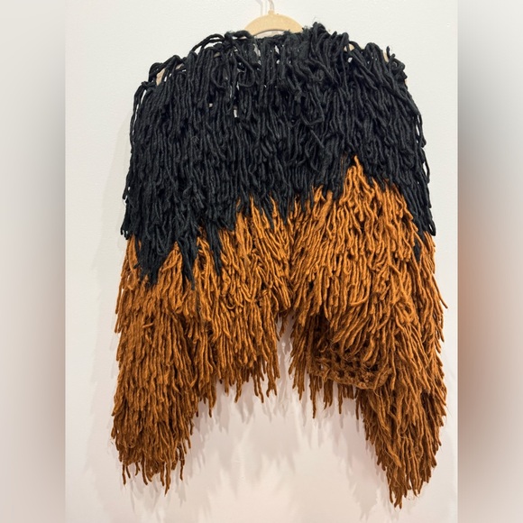 Nasty Gal Shaggy Cardigan Size S - Picture 4 of 7